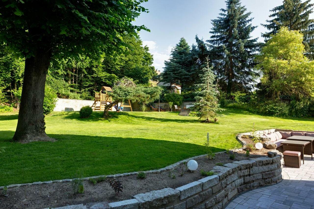 Ferienwohnungen Siebenlehn Am Romanus Freibad Exterior foto